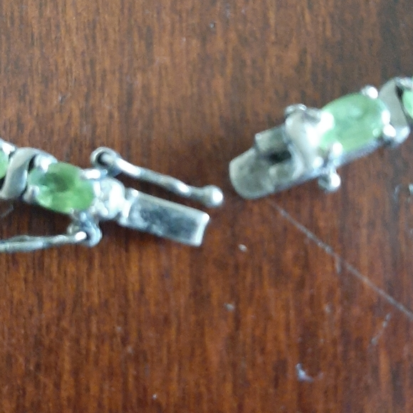 SILVER AND CITRINE BRACELET - Picture 2 of 2